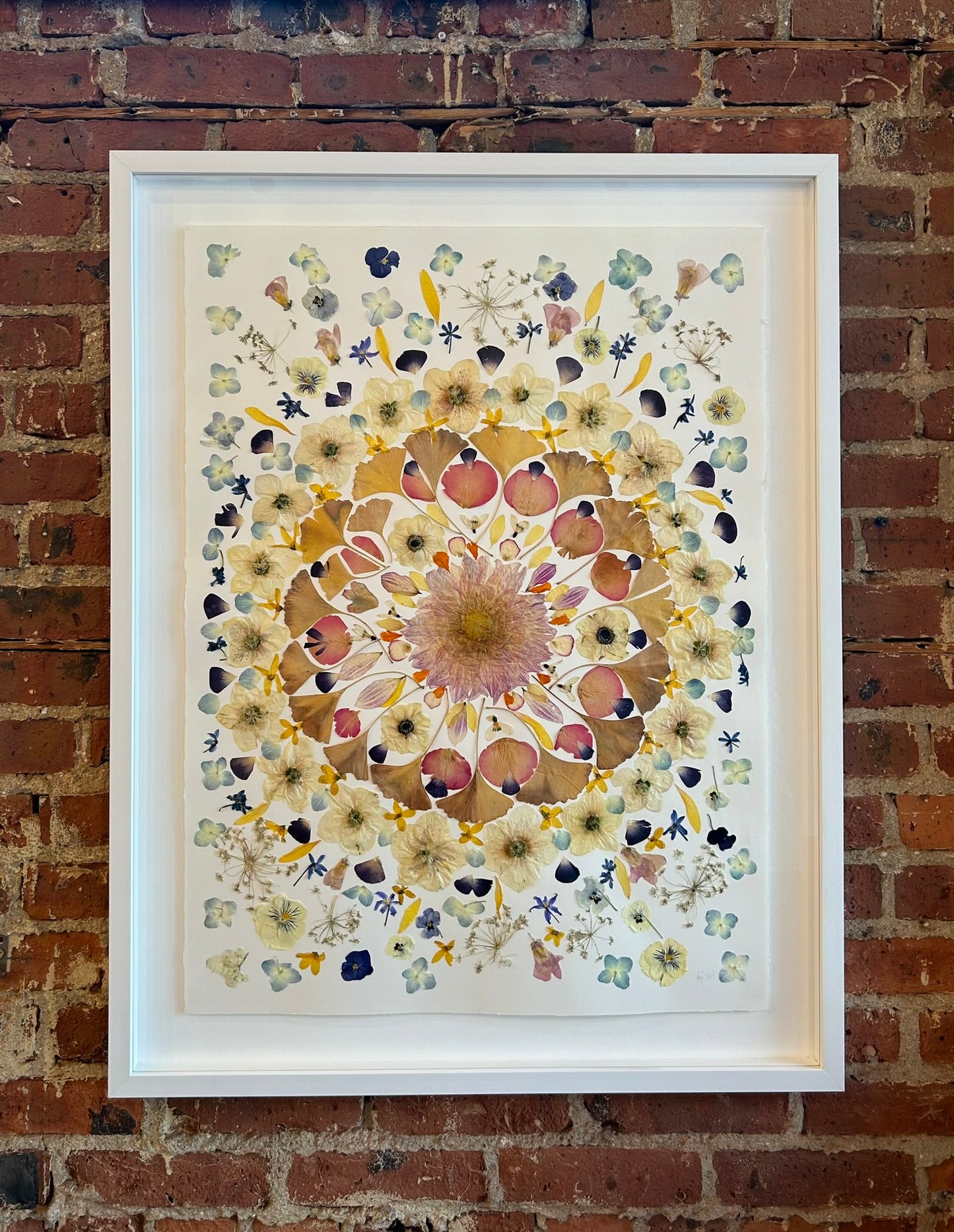 Give Me Love = Original Framed Botanical - NOT AVAILABLE ONLINE