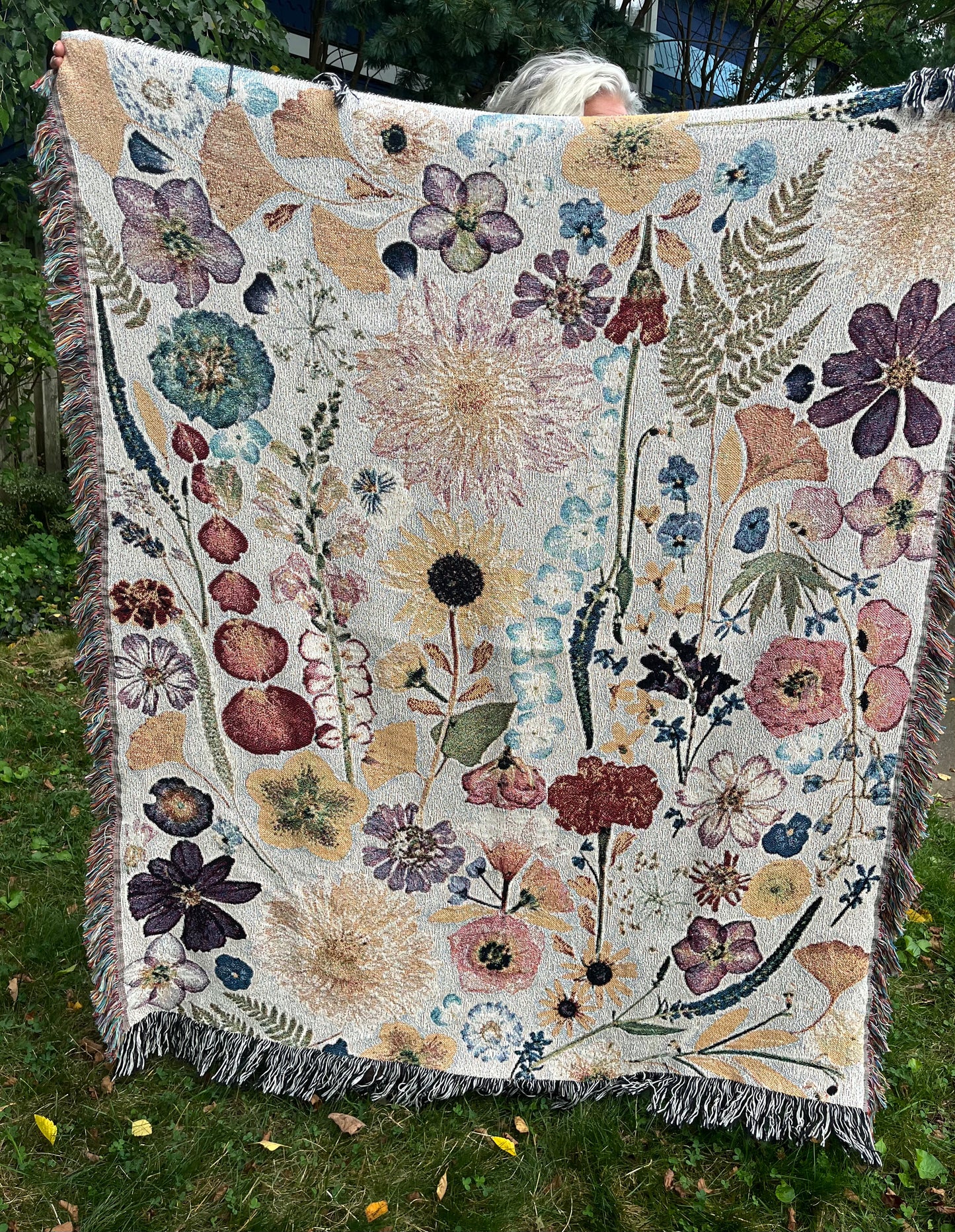 Swirling Woven Blankets