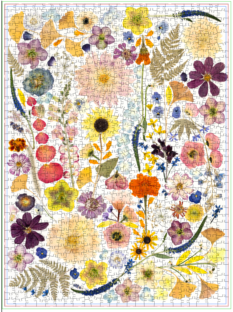 Puzzle-Swirling Twirling Pieces Grow