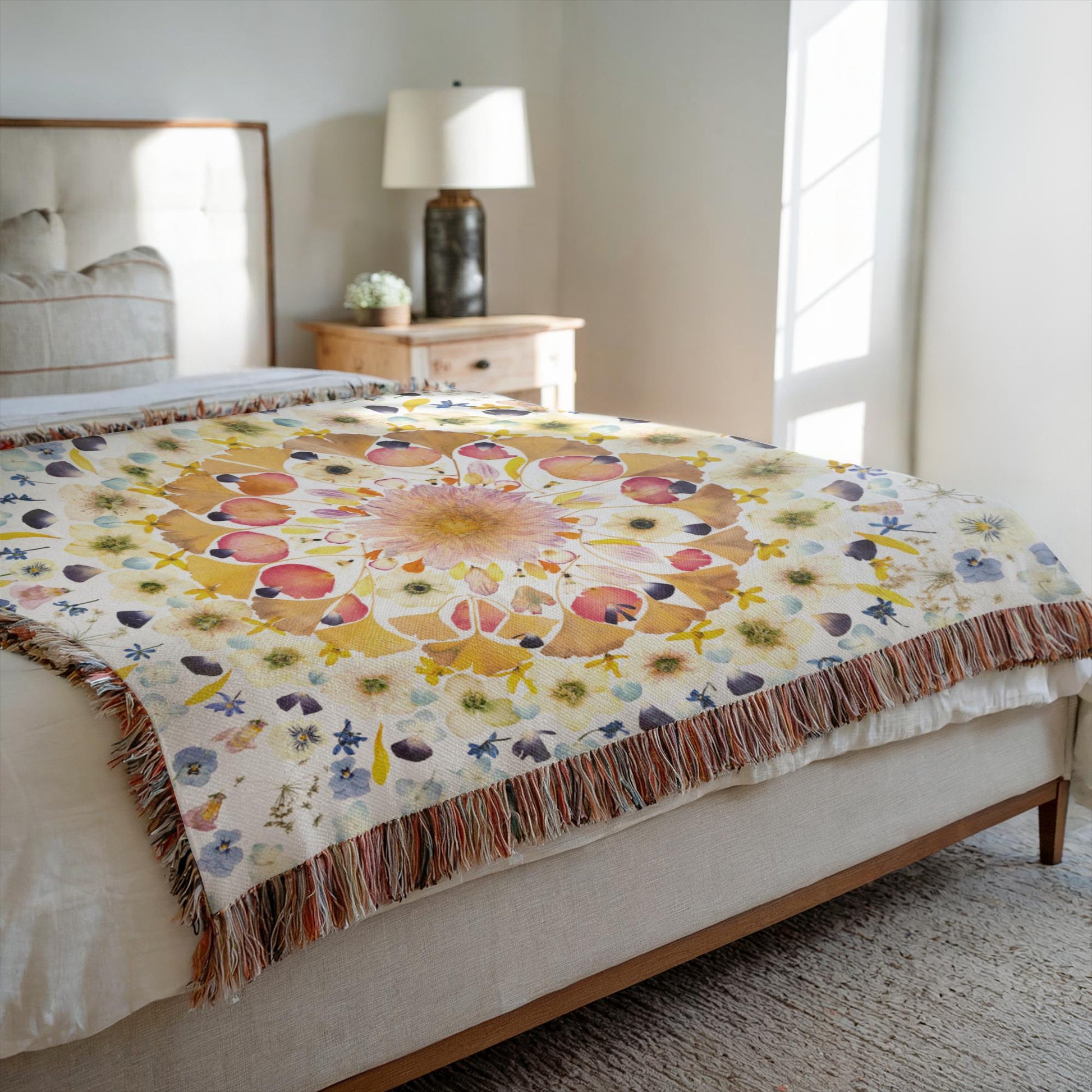 Give Me Love Woven Blanket