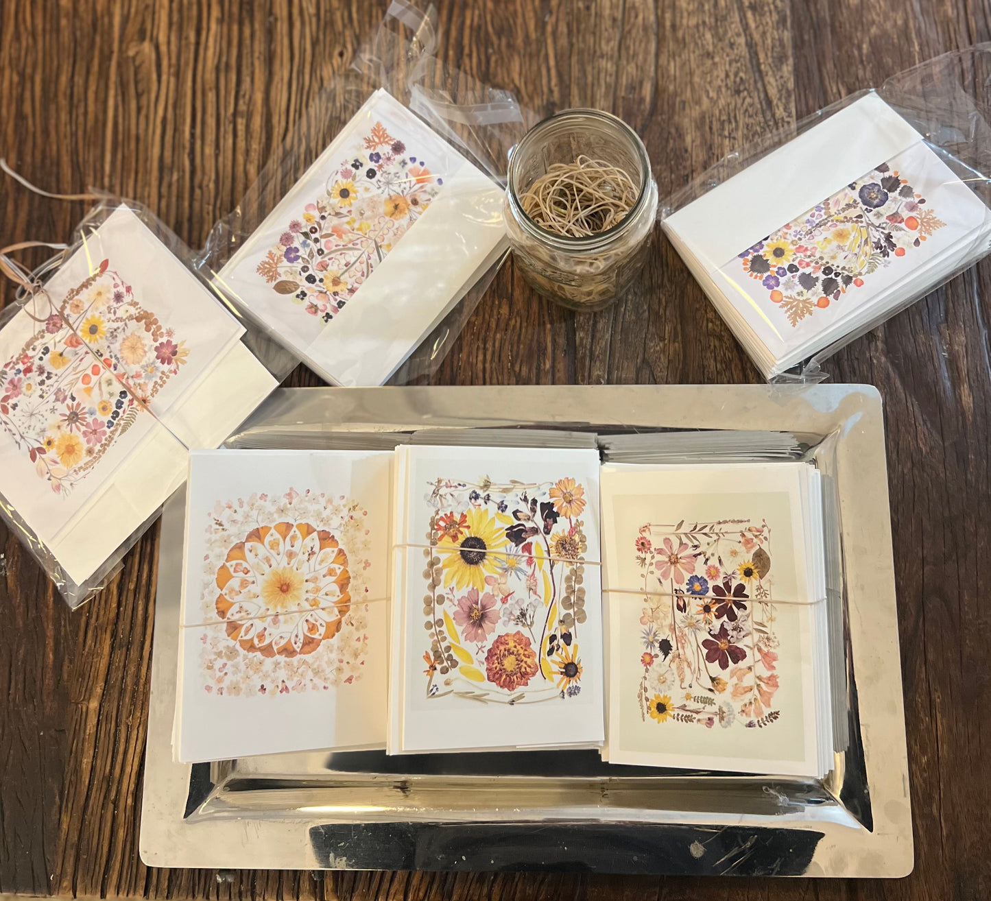 Peace Series Botanical Notecards Set of Three